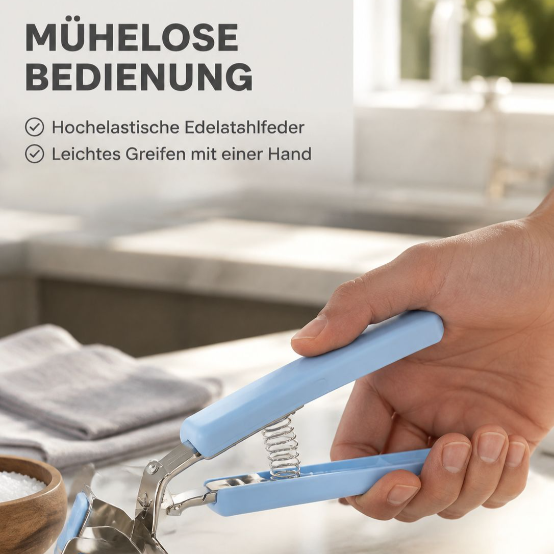 Multifunktionale hitzebeständige Küchenzange