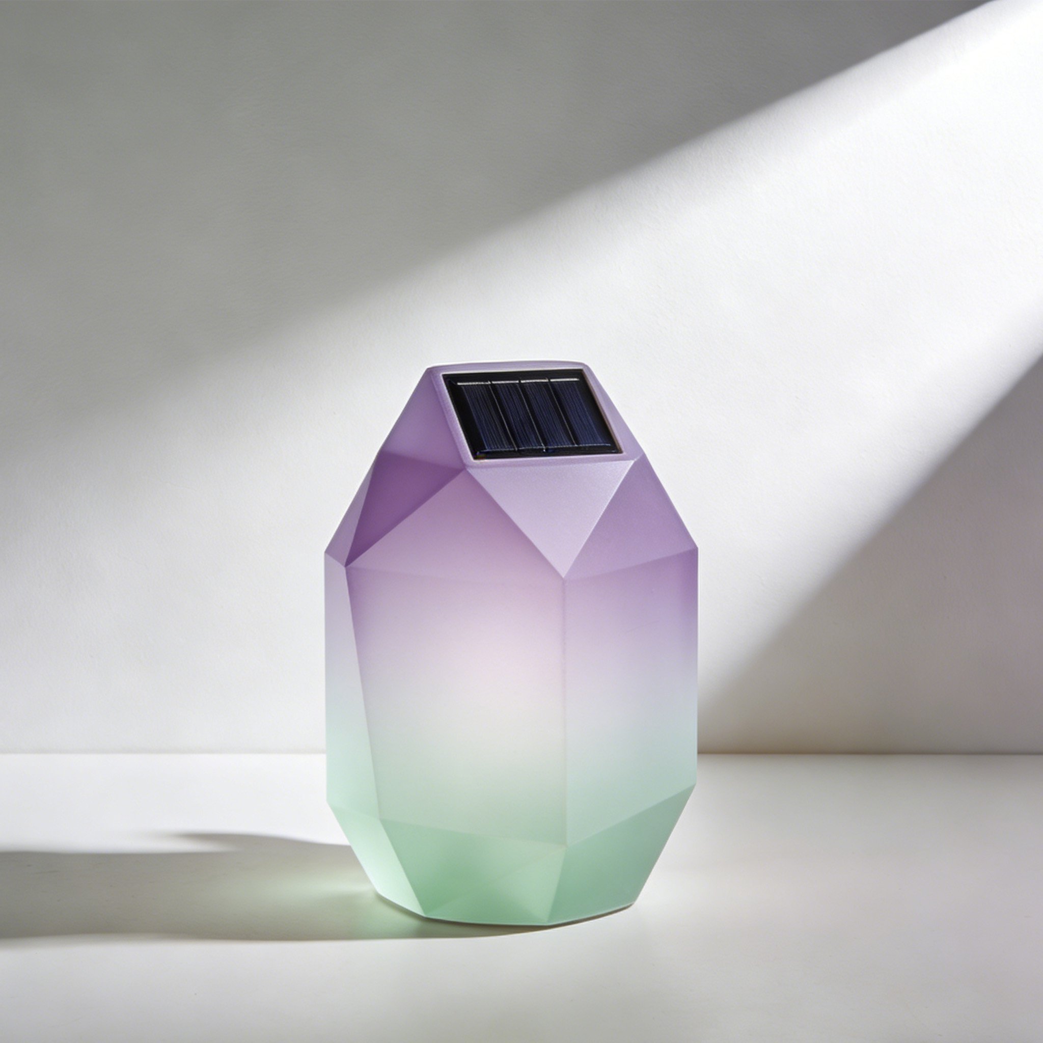 Lámpara de pared solar con sensor