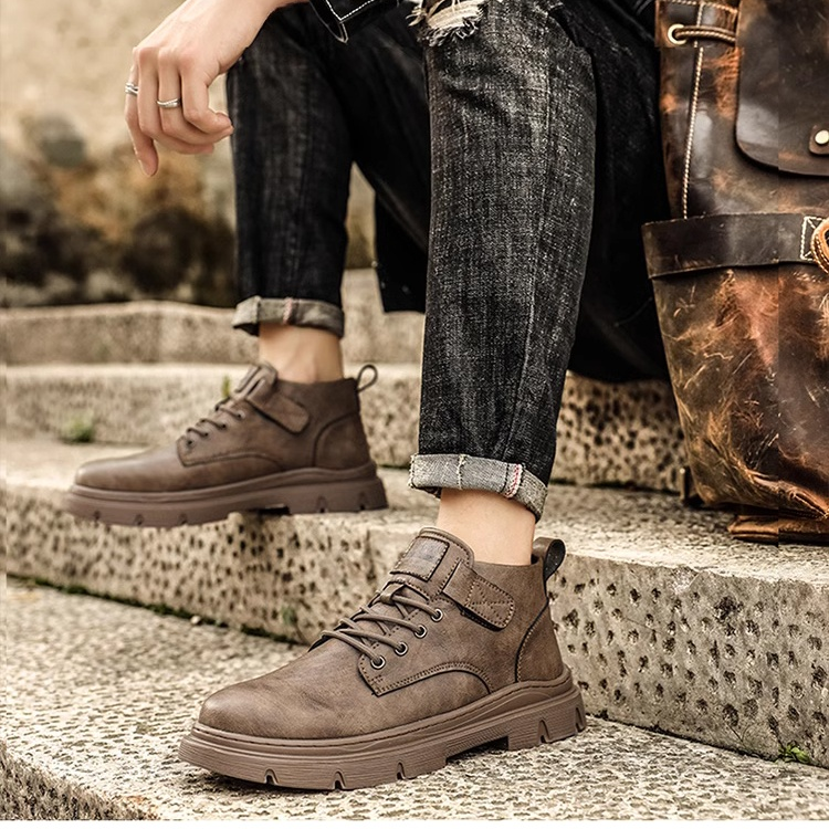 남성용 기모 안감 마틴 부츠