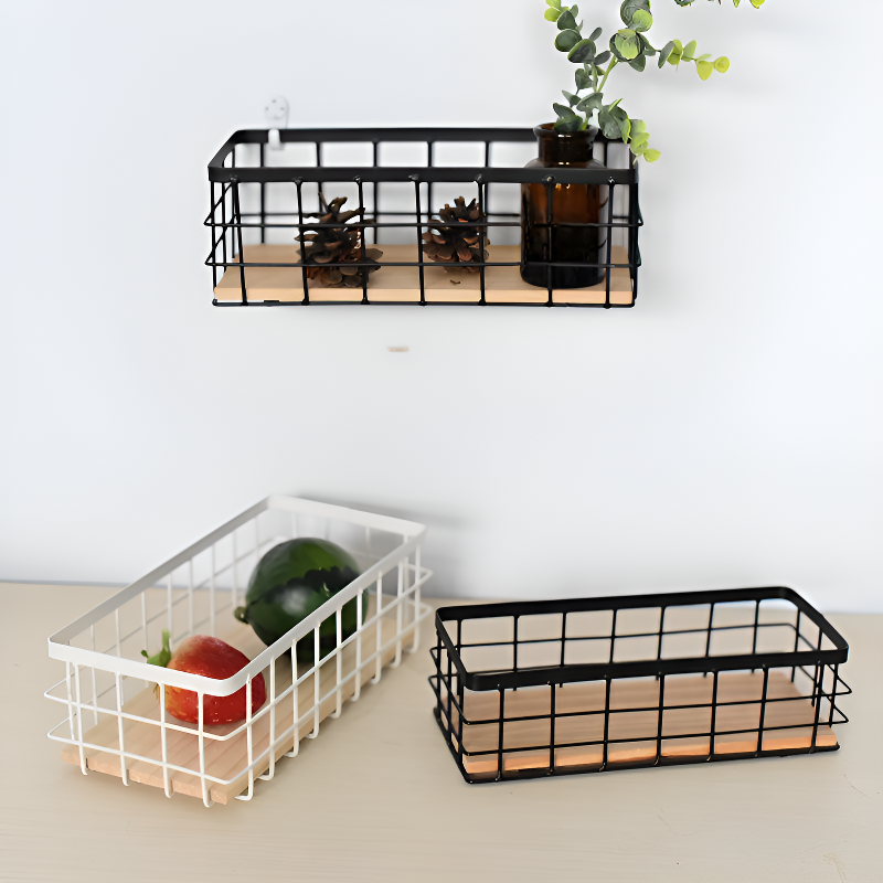 鉄製収納バスケット
