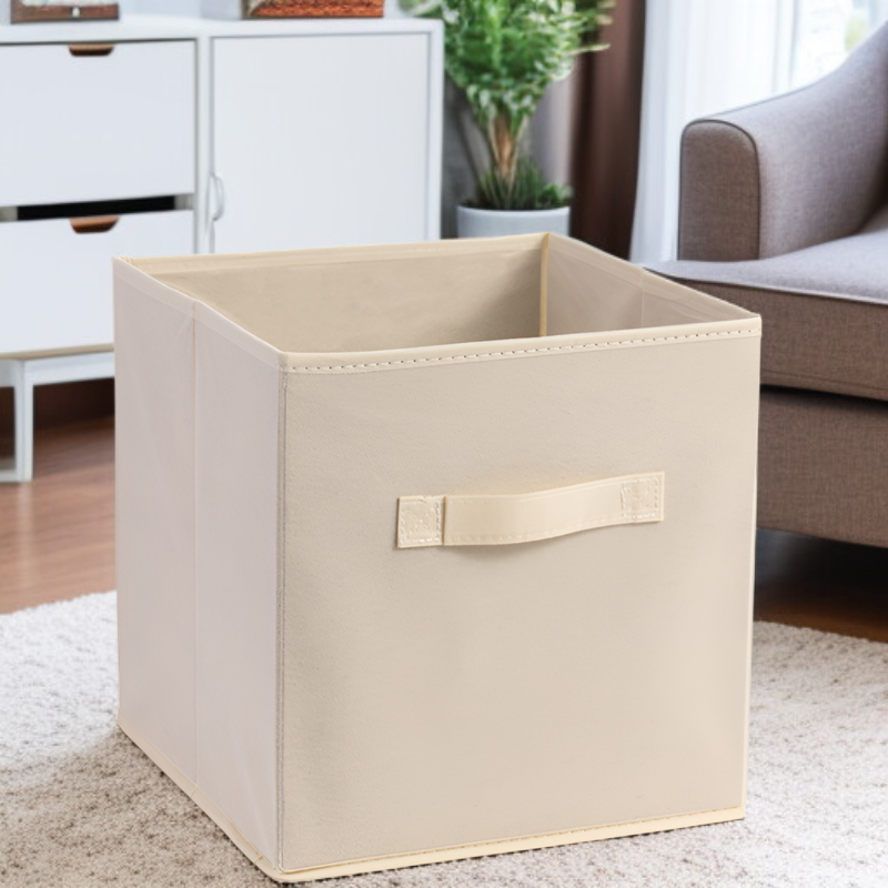 Boîte de rangement en tissu pliable, installation libre, pour vêtements, jouets, chambre et bureau