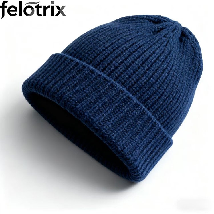 หมวกไหมพรมกันลมแฟชั่นสีพื้น