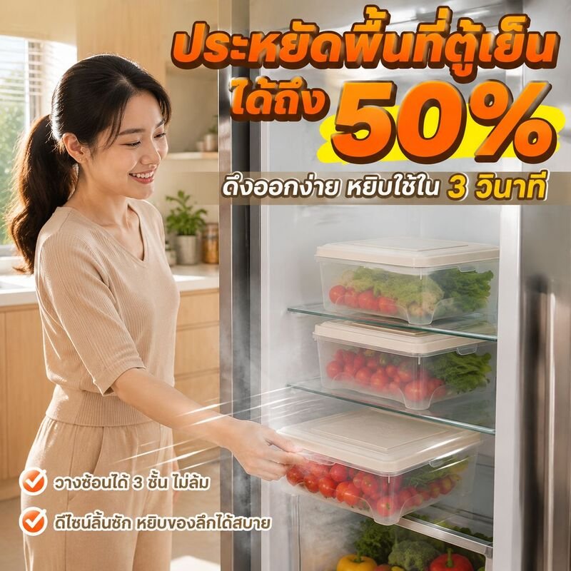 กล่องข้าวสำหรับแช่แข็งและแช่เย็น 10 ชิ้น สีเขียว เบอร์ 3 ยี่ห้อซิลิคุก