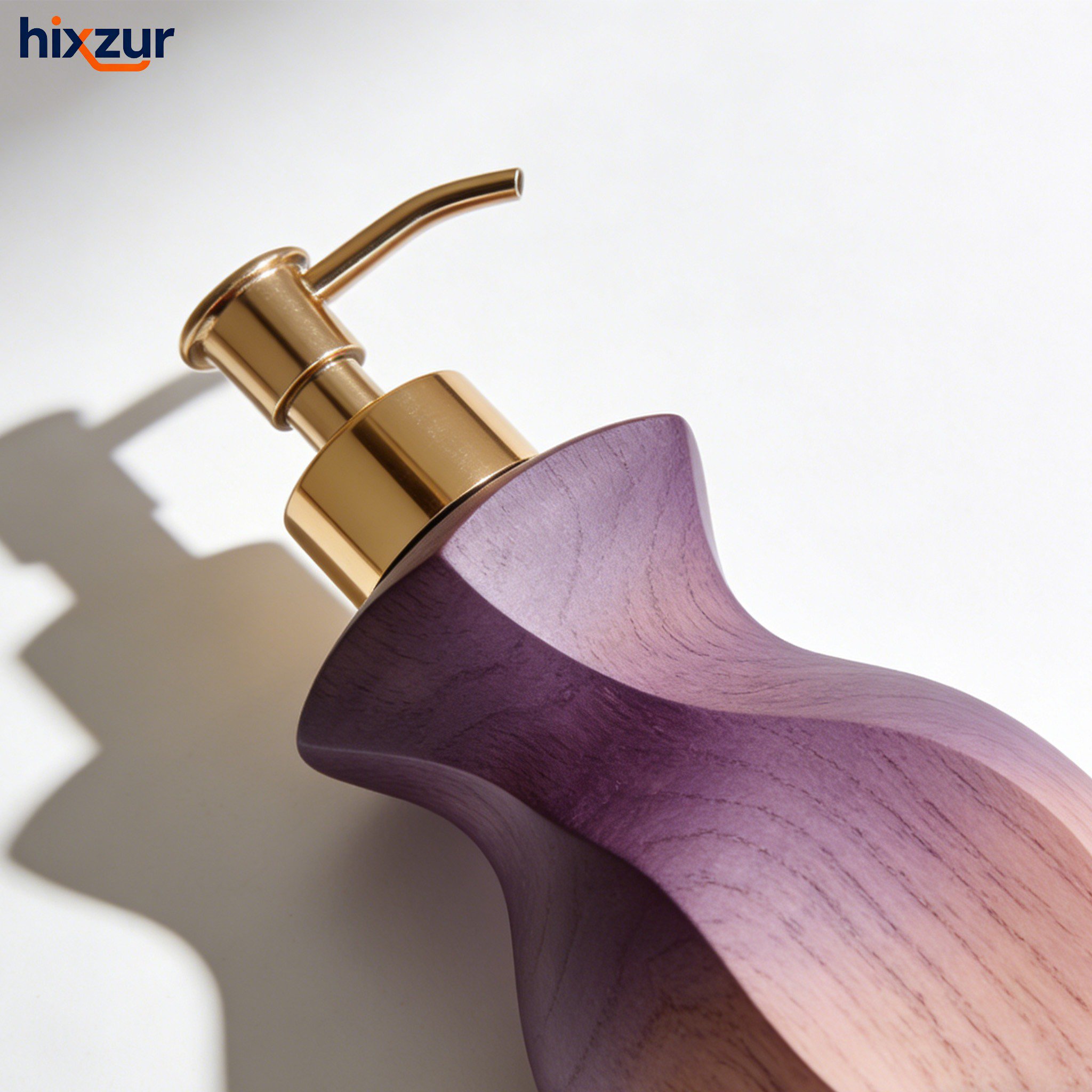 เซตที่กดสบู่เหลวไม้เนื้อแข็ง 3 ชิ้น