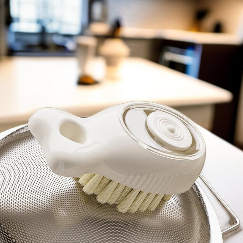 주방 싱크대 청소 브러쉬 다용도 사각 청소 브러쉬 스타일링 작은 물고기 펌핑 출액 브러쉬 냄비 그릇 싱크대 브러쉬