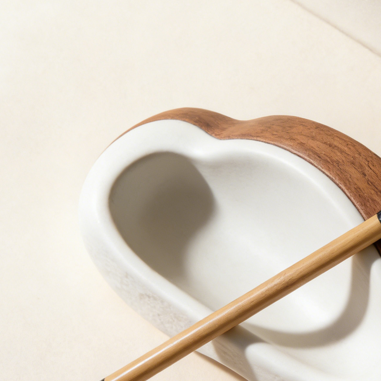 단목 조각 문진