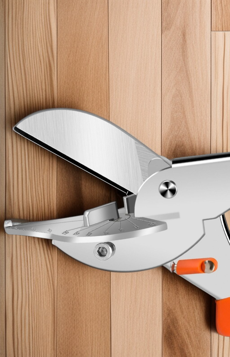 다각절단날 절단 작업 모습