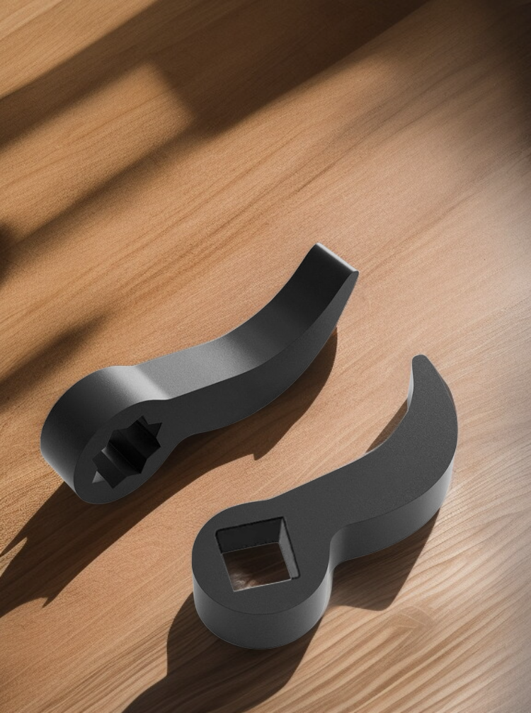 스쿠스토퍼 공구 손잡이 및 레버 부분 확대