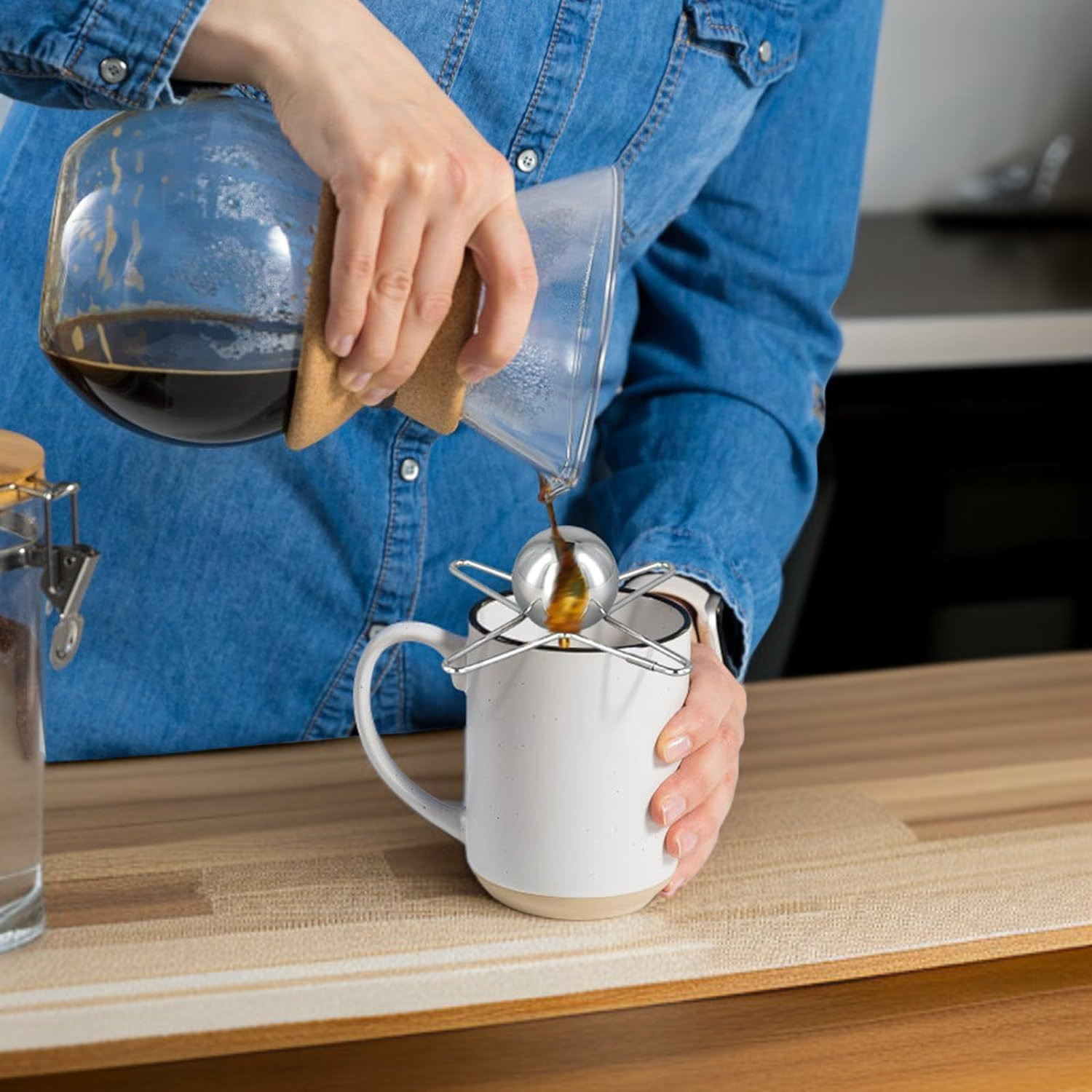 ステンレス鋼球状支持部