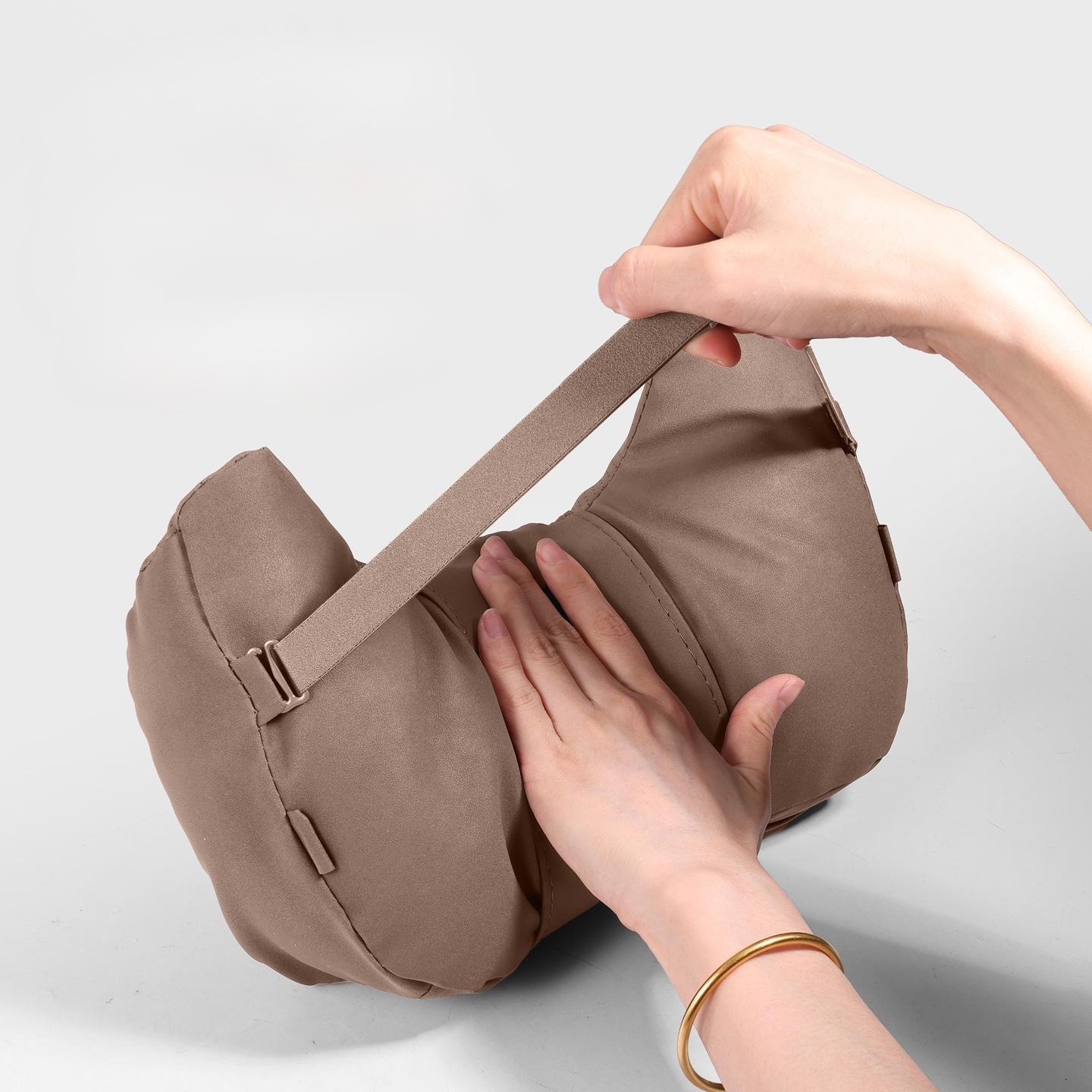 汽車頭枕護頸枕腰靠套裝，車用座椅靠枕新款五件組