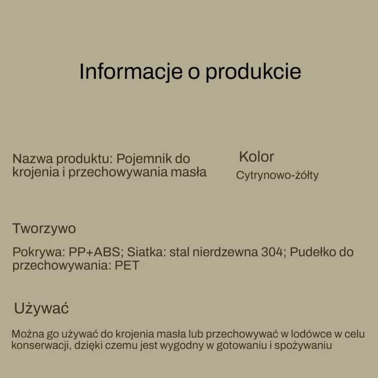 Maselniczka z wbudowanym nożem i szczelną pokrywą