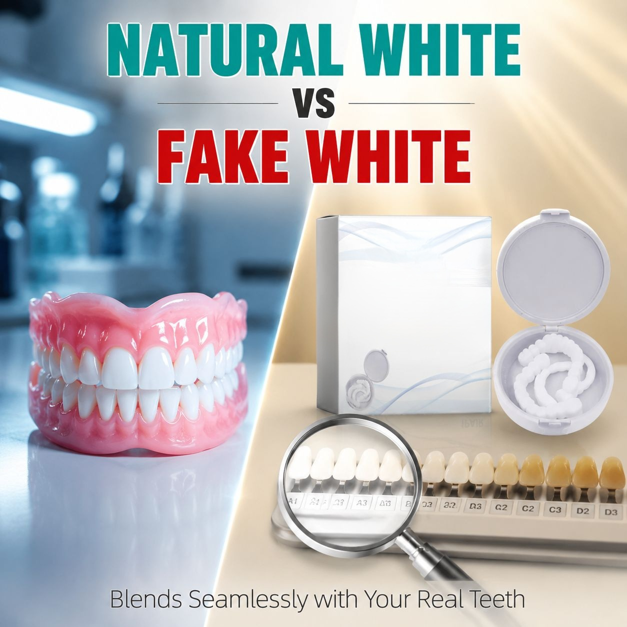 Adult Cosmetic Dental Veneer for Gap Cover and Minor Flaw Correction