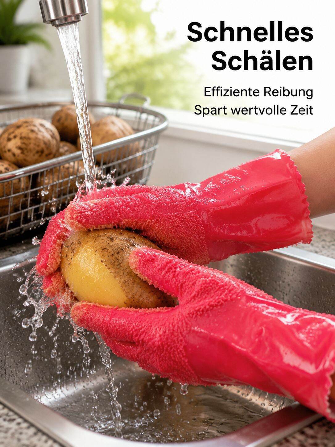Kartoffelschälhandschuhe Japanische Kartoffelschälhandschuhe/Schälhandschuhe/rutschfeste Handschuhe/