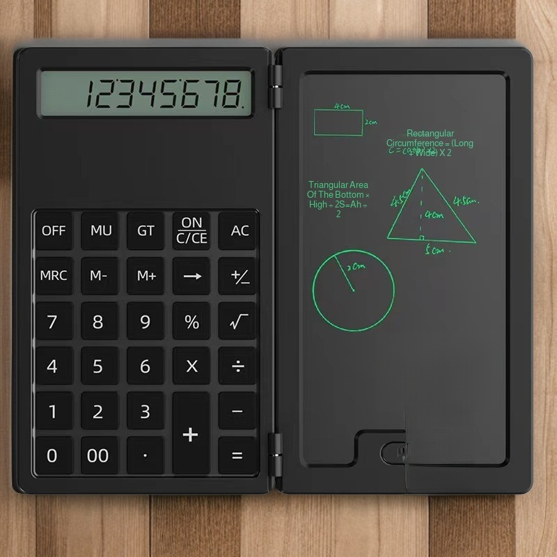 Calculadora con tableta de escritura a mano