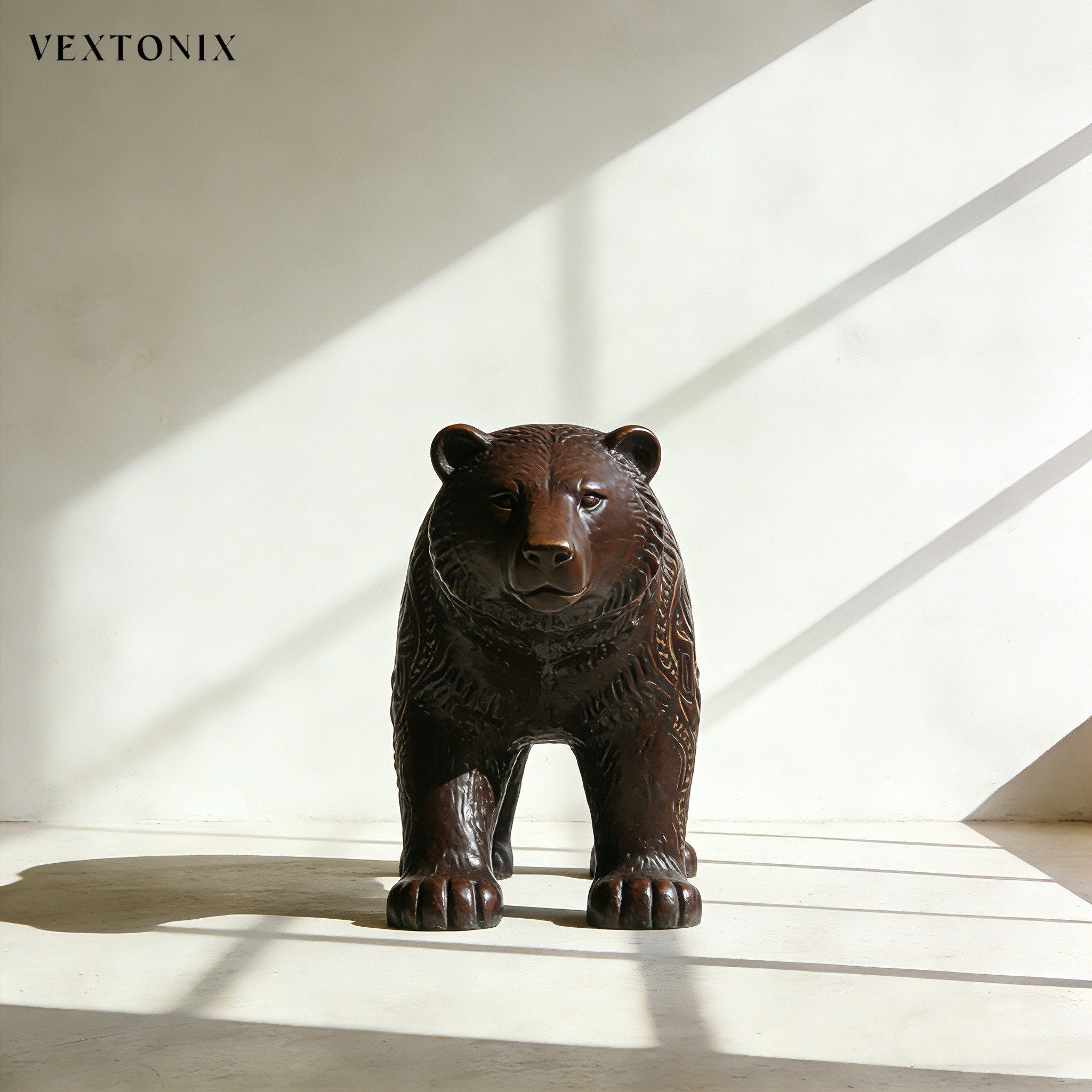 สวนประติมากรรมรูปสัตว์ตกแต่งสวน