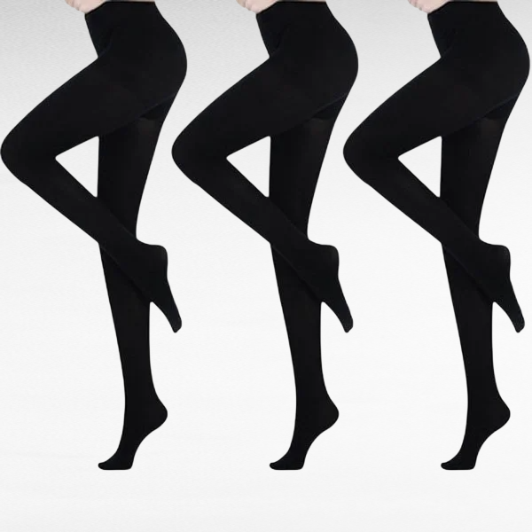 고급스러운 블랙 빈티지 두꺼운 타이즈 레깅스 스타킹