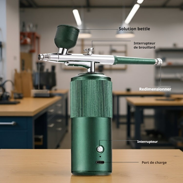 Mini pistolet pulvérisateur portable à main