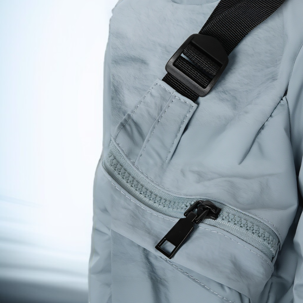 다재다능한 크링클 나일론 캔버스 백팩