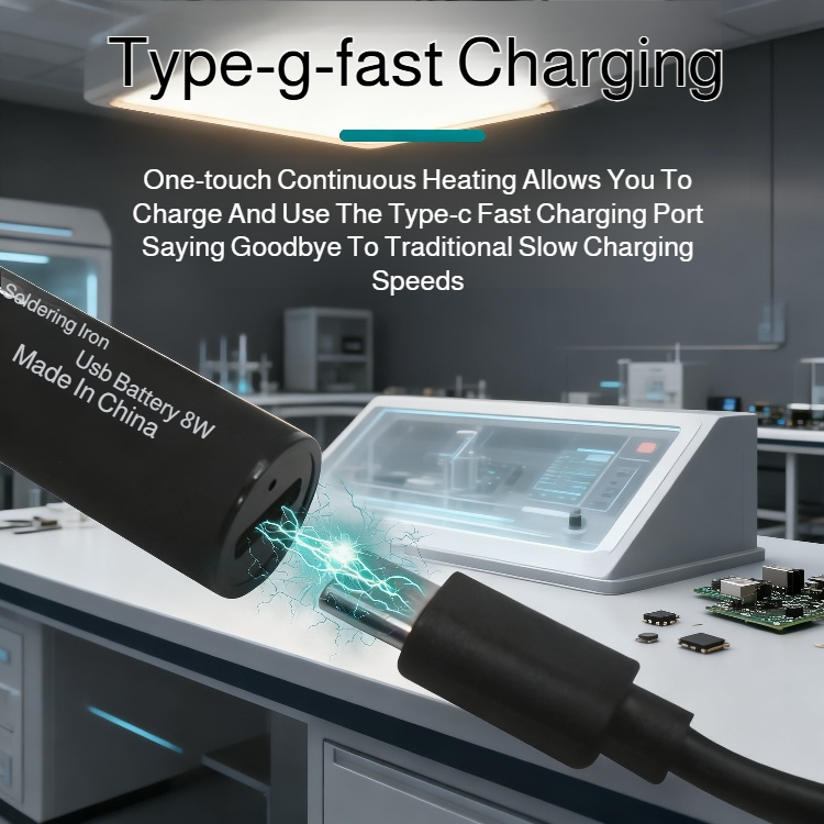 Wireless Mini Soldering Iron Kit USB Rechargeable 5V Portable