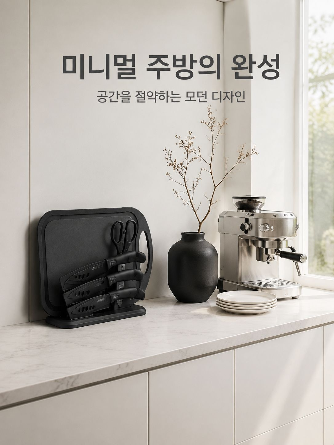깔끔하게 정돈된 주방 모습