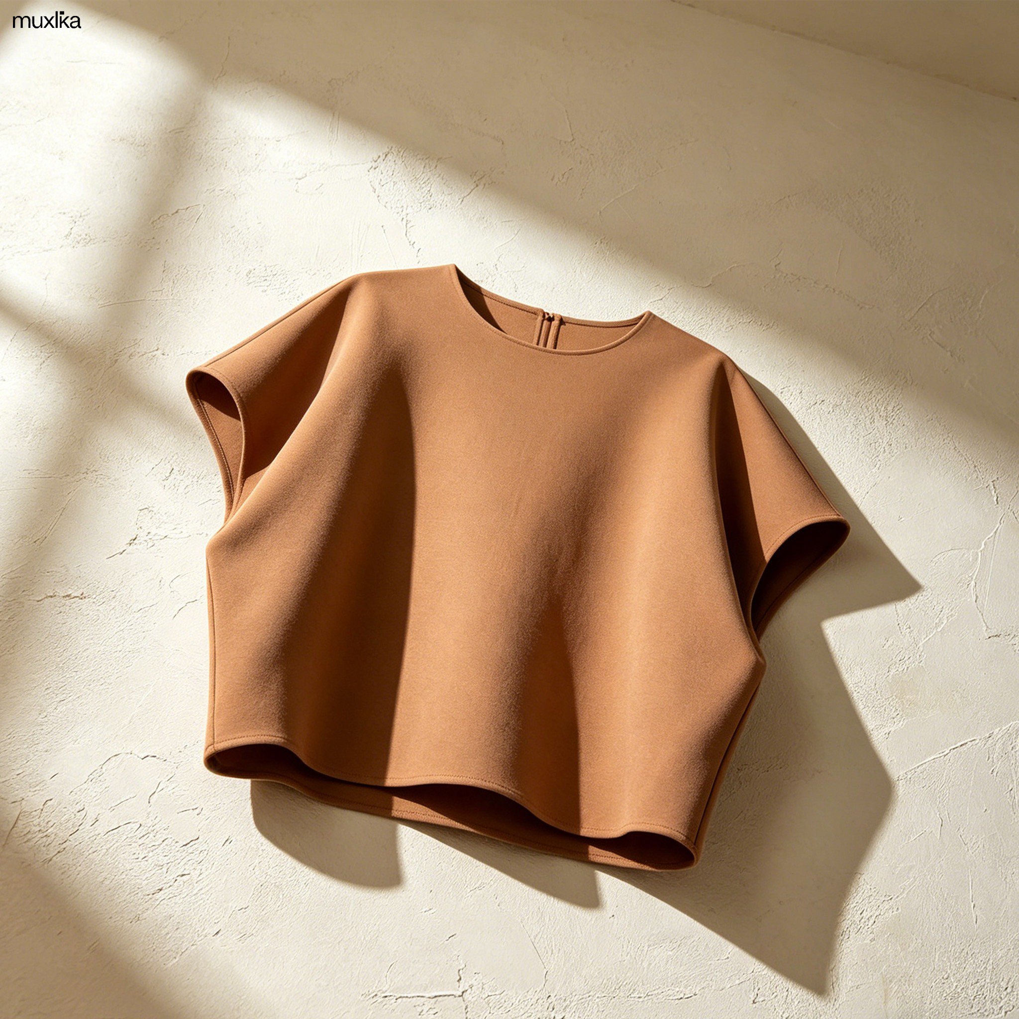 快適な着心地のコットン半袖シャツディテール