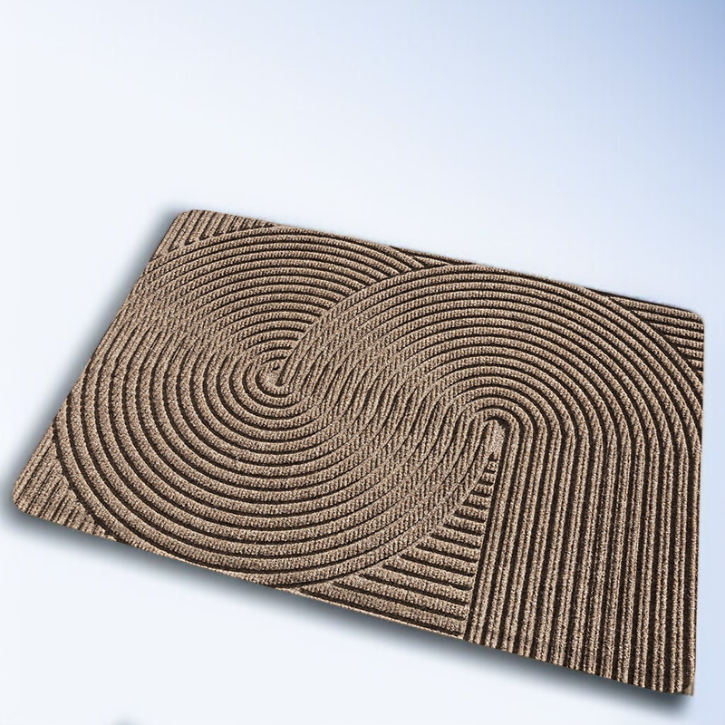 Rutschfeste PVC-Schlingen Bodenmatte im Badezimmer