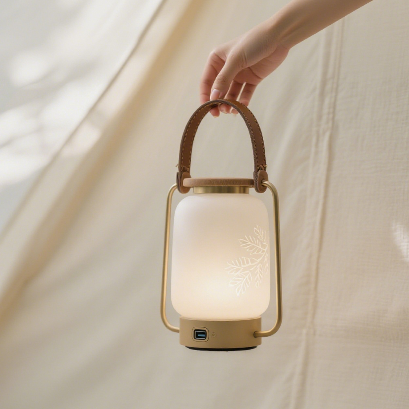 Pack de 3 lámparas LED portátiles para excursiones