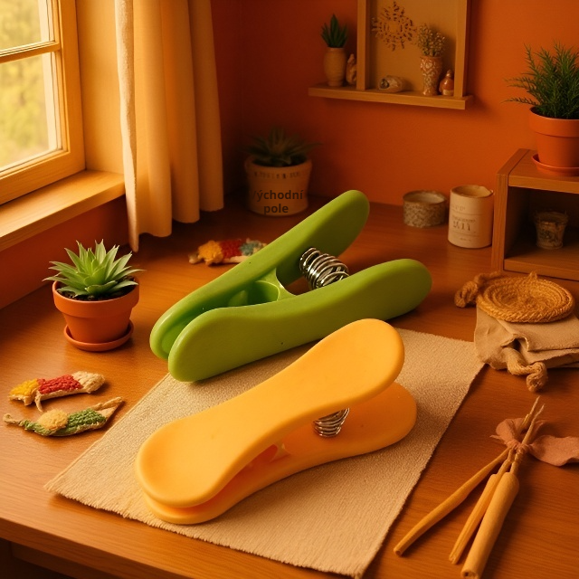 Sada klipů na potraviny pro kuchyňskou organizaci