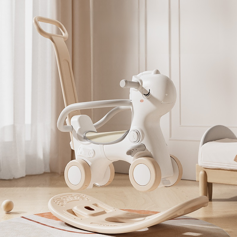 3-in-1 Baby Rocking Horse Walker Ride-on Car