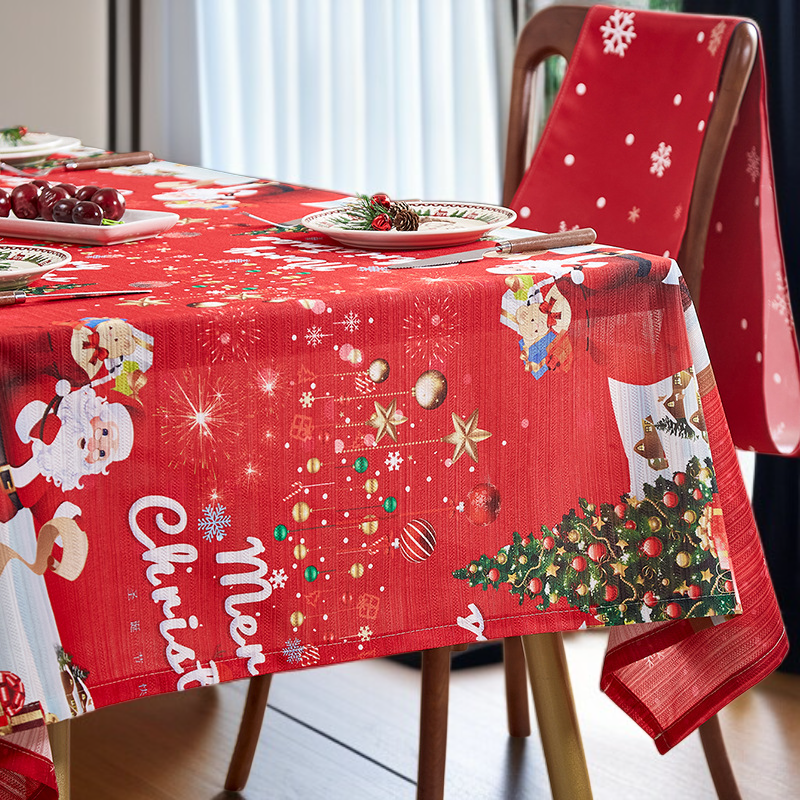 집들이 데코에 사용된 식탁보