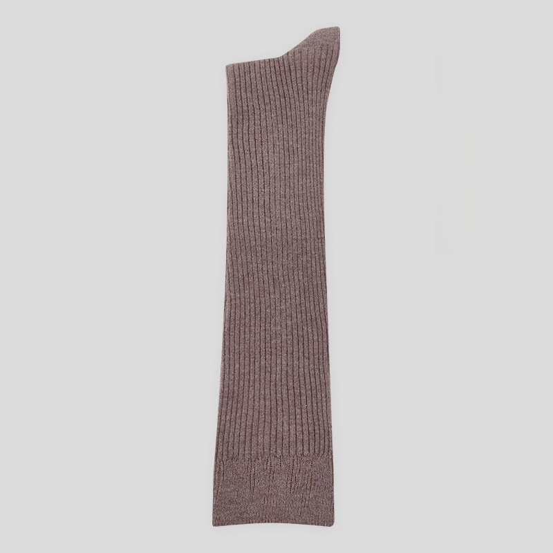 Self-heating wool socks