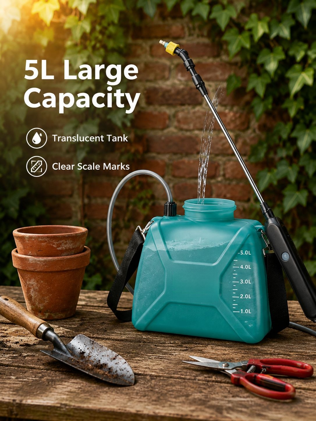 Household Electric Garden Sprayer for Watering and Disinfection
