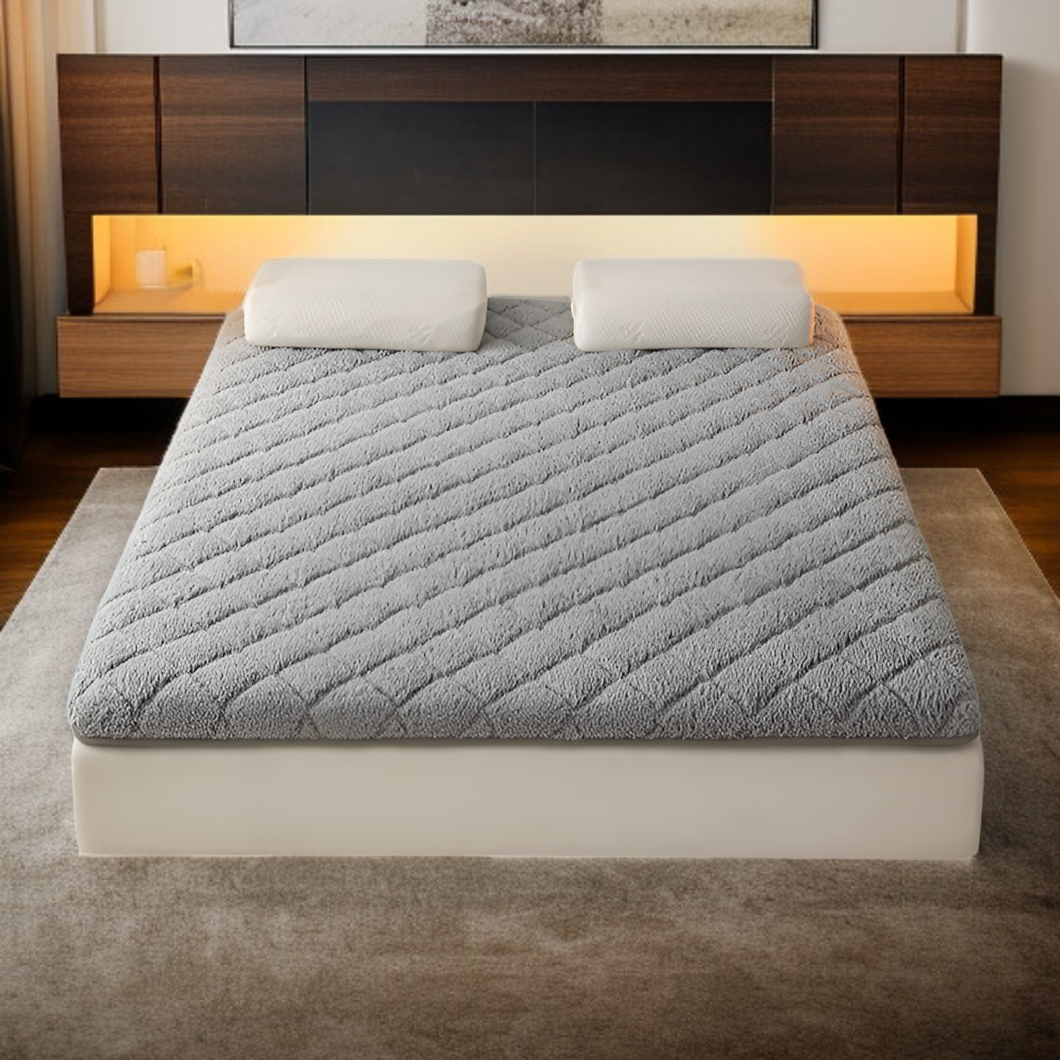 캐시미어 보온 매트리스 강화