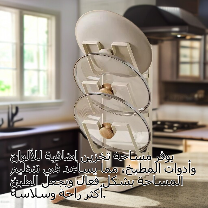 حامل ألواح التقطيع المعلق للمطبخ بتصميم جميل وعملي