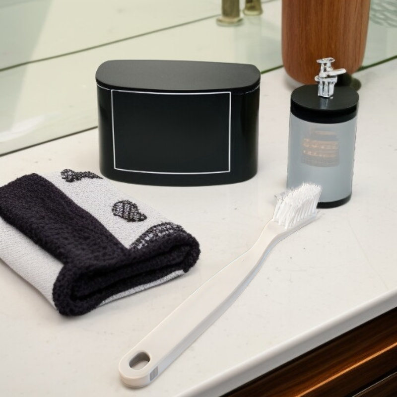 Cepillo limpiador multifuncional para baño, hecho en Japón, cepillo para ranuras de azulejos y baño