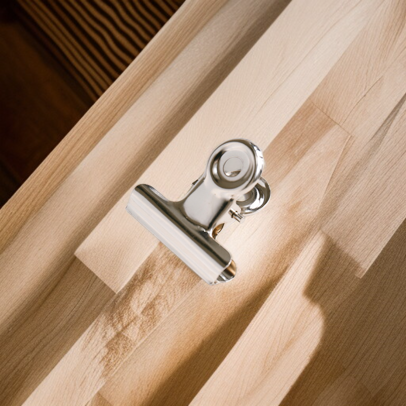 Multifunctional stainless steel long binder clip