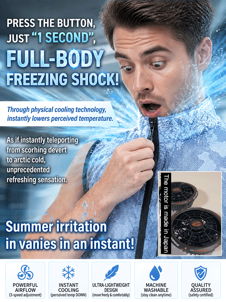 Rapid Cooling Air-Conditioned Fan Jacket