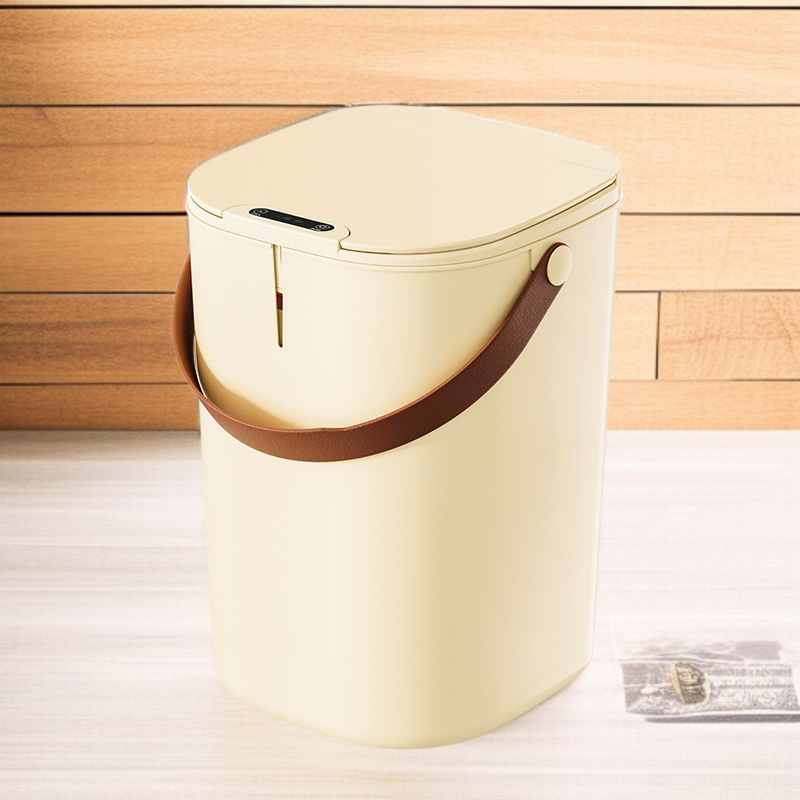 비주얼 스마트 가정용 휴지통 플라스틱 대용량 자동감지 뚜껑이 열리는 스마트 휴지통 사무실 가정용 휴지통