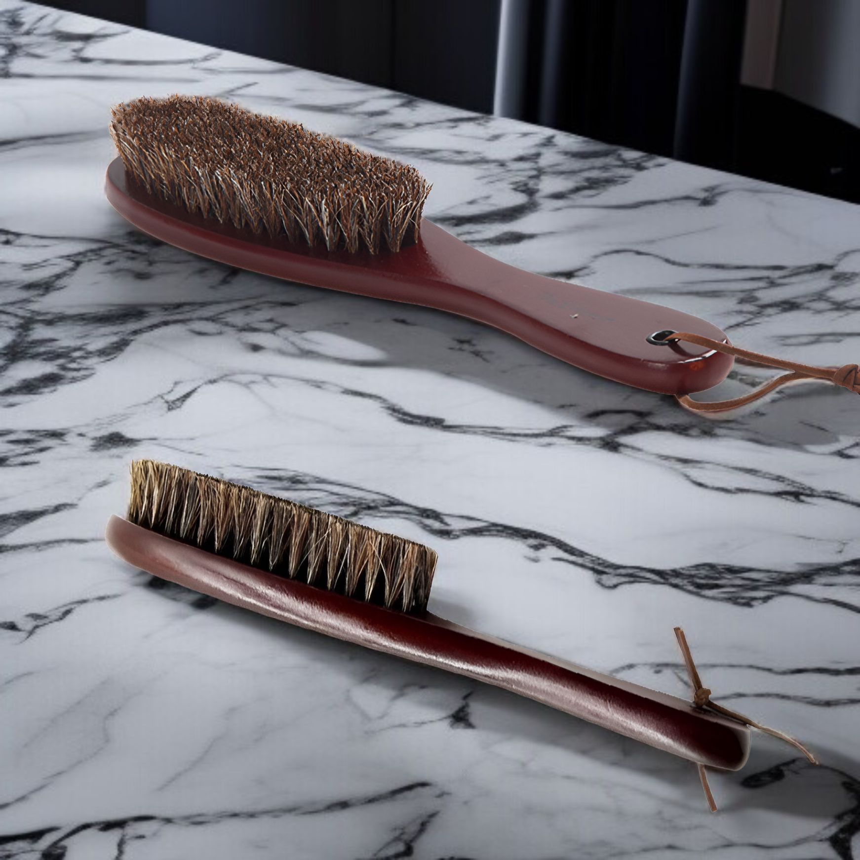 持ち運びに便利なウールコート除塵ブラシ