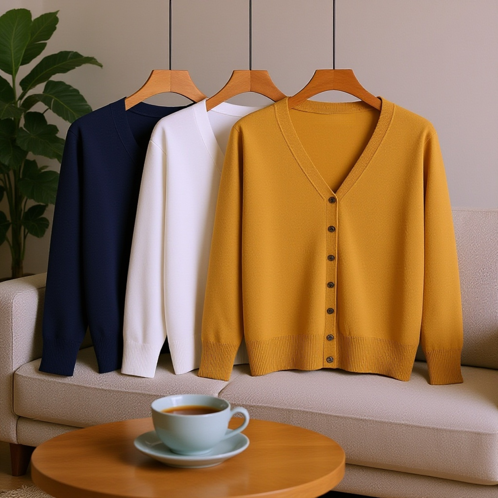 長袖ニットウェア