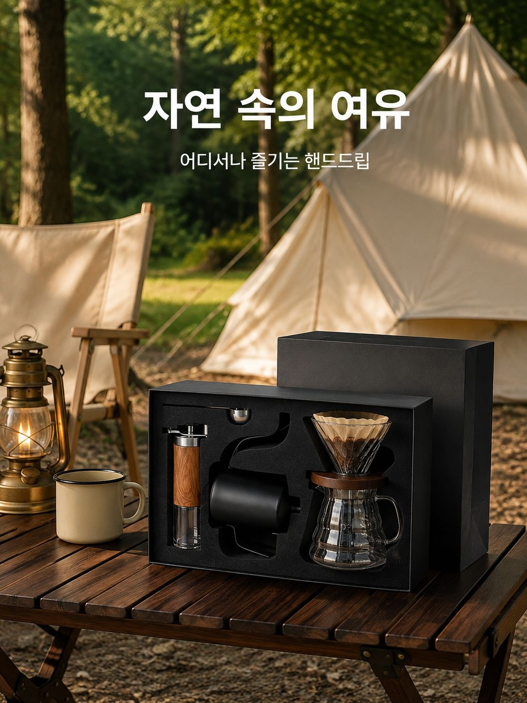 가정용 휴대용 핸드드립 커피세트