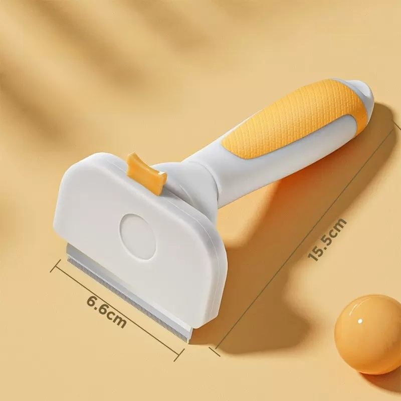 Pet detangling and cleaning brush