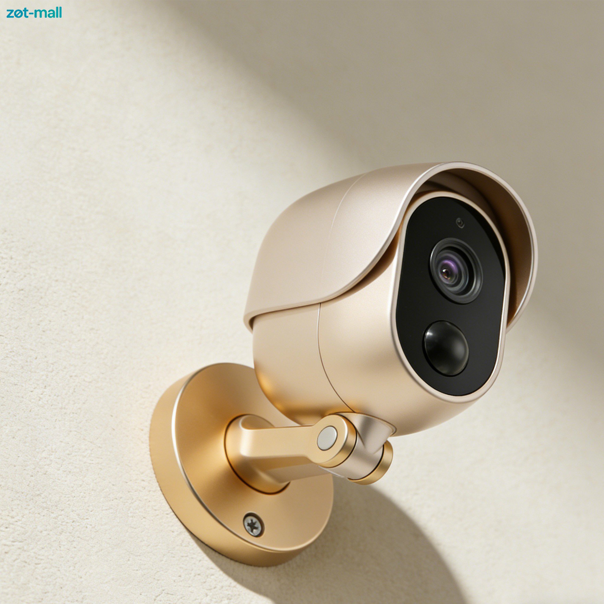 Wireless security camera for indoor monitoring