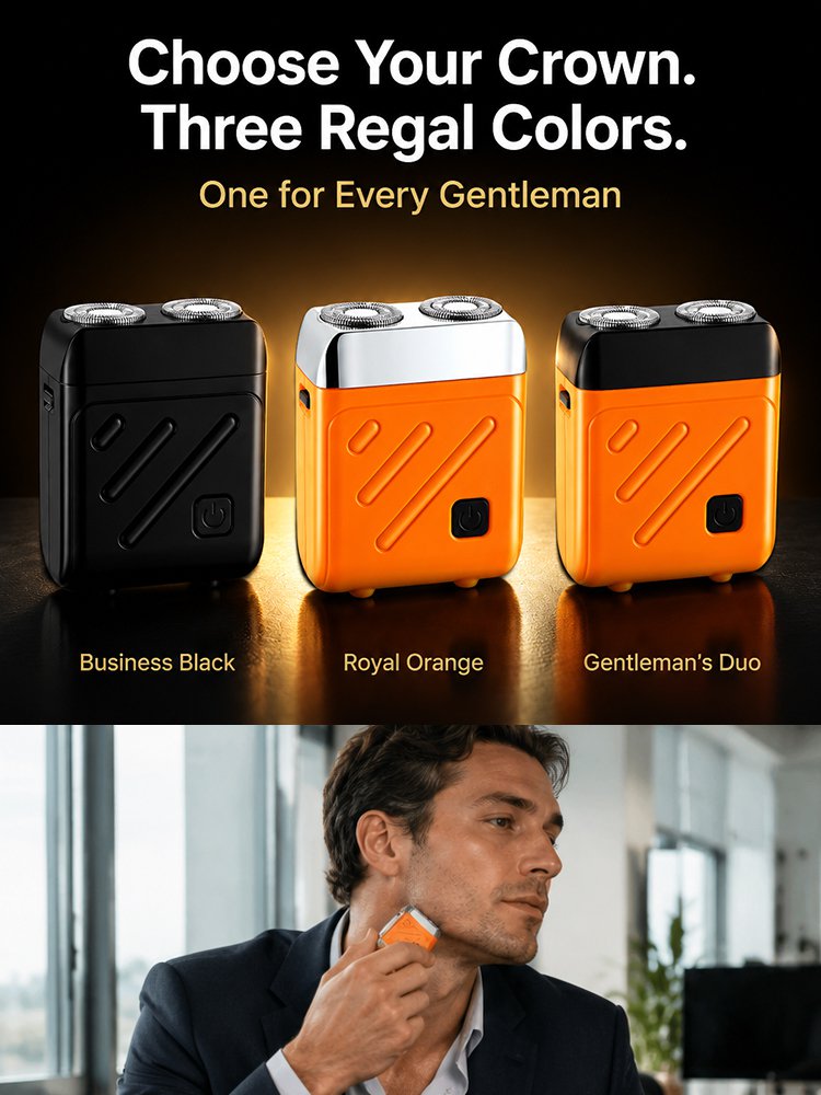 【50% Off Sale】Dual-Head Portable Electric Shaver