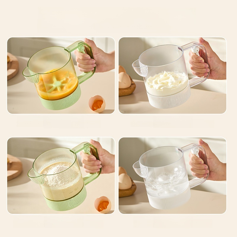 半自動按壓打蛋器