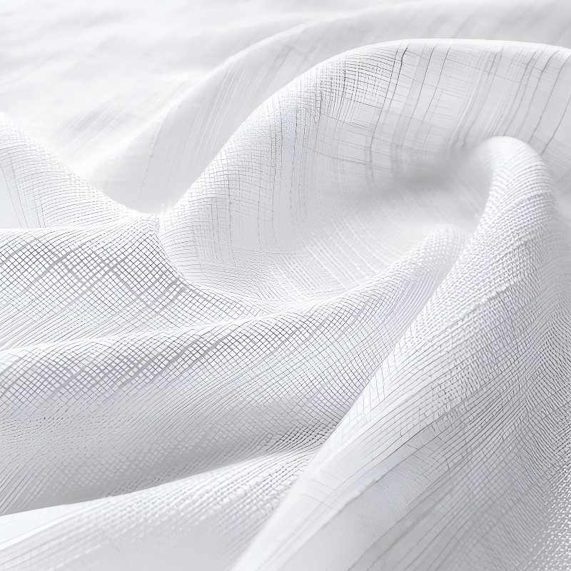 Linen Kitchen Blackout Partition Curtain for Window Screen