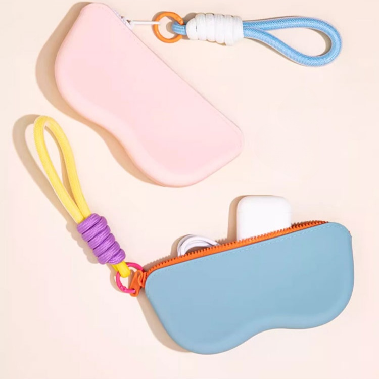 矽膠眼鏡收納袋 太陽眼鏡保護套 皮夾卡包 眼鏡收納袋 矽膠眼鏡盒