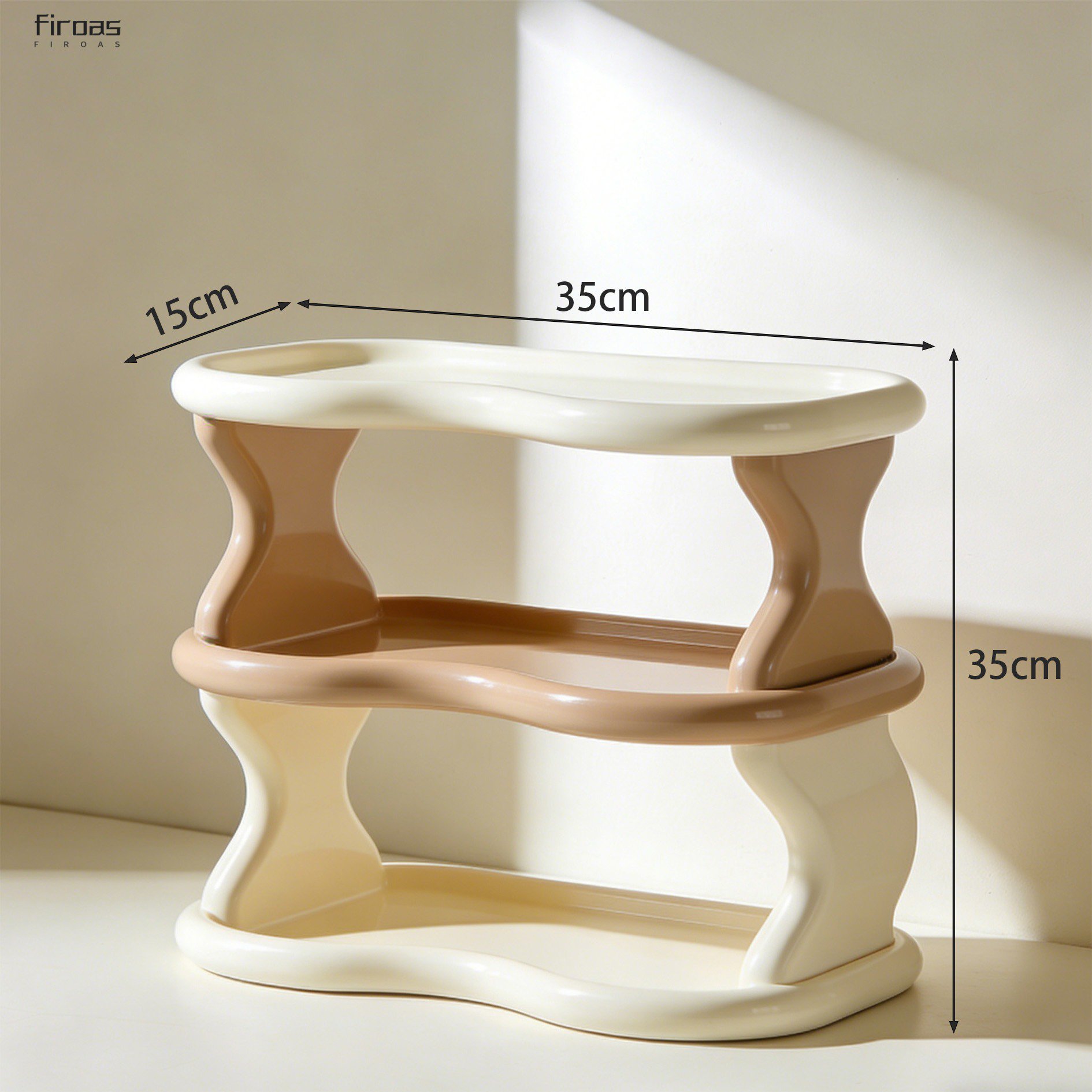 ชั้นเก็บของ 3 ชิ้น ติดตั้งง่าย ประหยัดพื้นที่