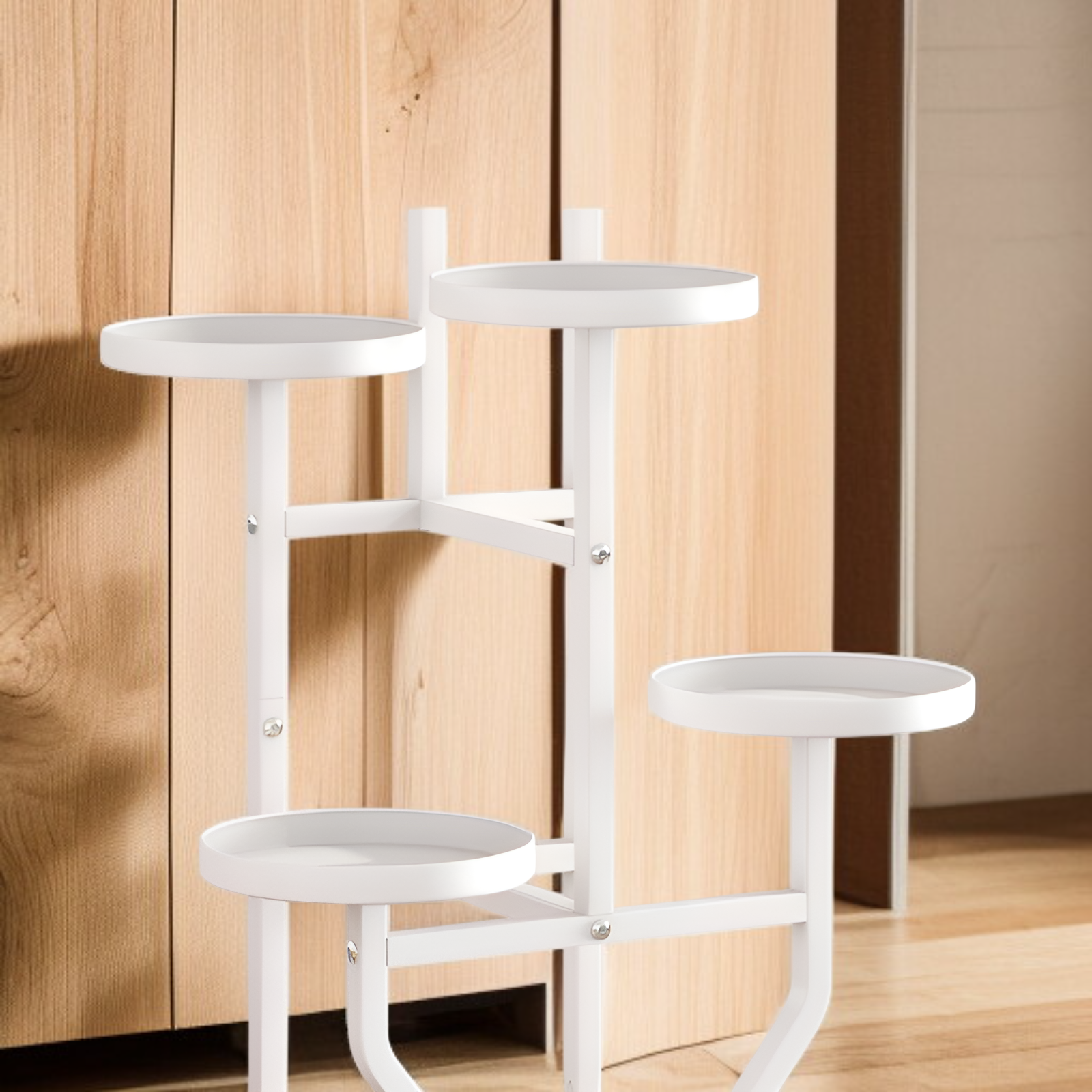 ที่วางกระถางดอกไม้จัดวางต้นไม้ได้หลายขนาด