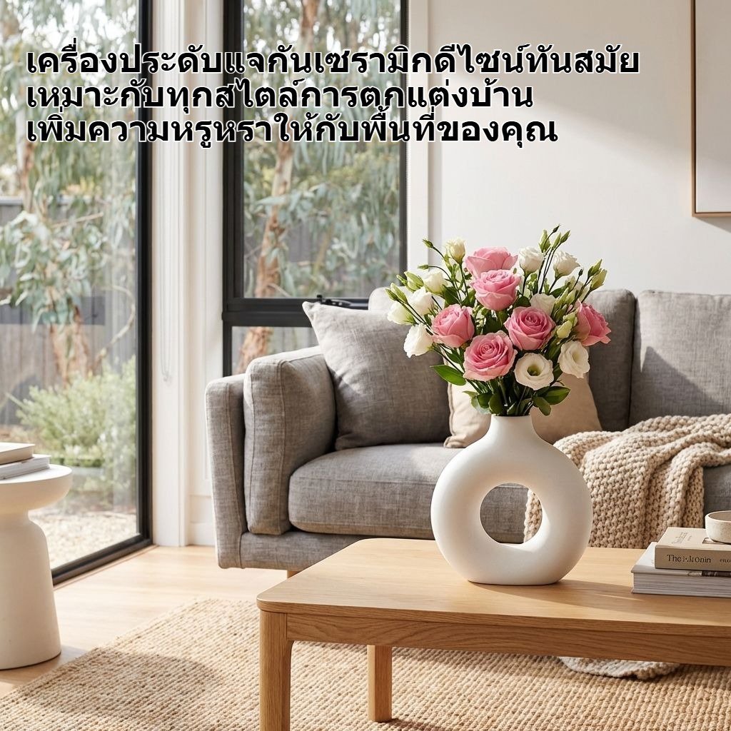 เครื่องประดับแจกันเซรามิก